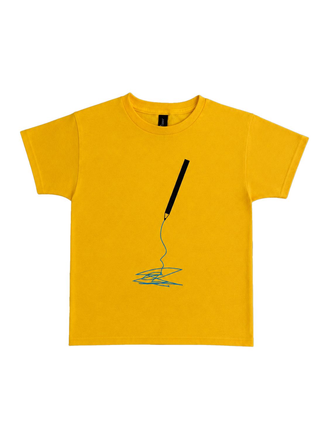 Pencil T-Shirt (Youth) Yellow
