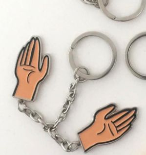 Hands Keychain (Light) GUY GUY GUY