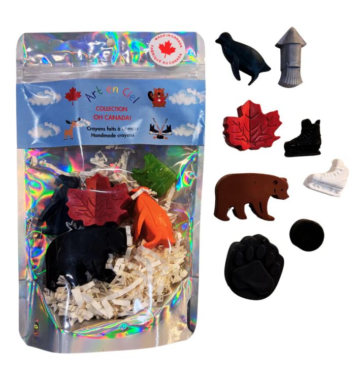 O Canada crayons  Art en Ciel