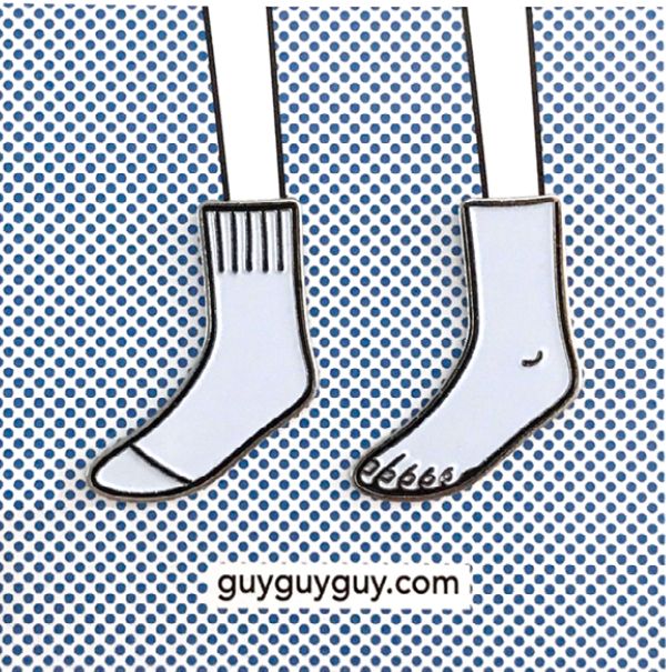 Foot &amp; Sock Pin Set  GUY GUY GUY
