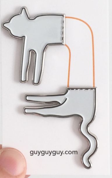 Cat Pin Set GUY GUY GUY