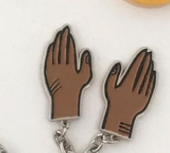 Accessory Hands Keychain (Tan) GUY GUY GUY