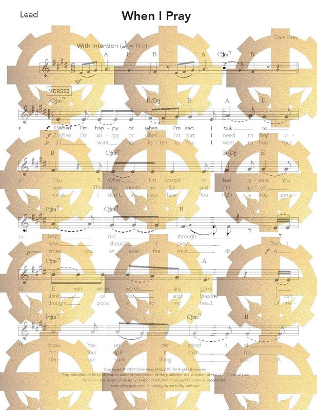 When I Pray - Lead Sheet