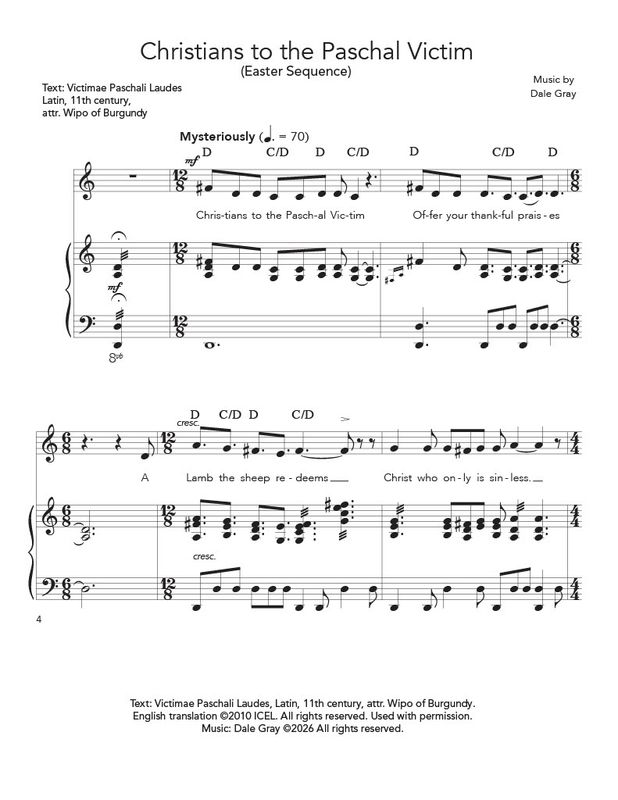 Christians to the Paschal Victim (Easter Sequence)