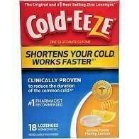 Cold-Eeze Loz Honey-Lemon Box 18ct