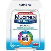Mucinex Fast Max Cold/flu/sore Thr Cap20ct