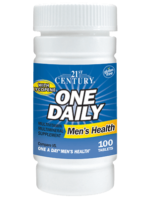 21cen One Daily Men Tab 100ct