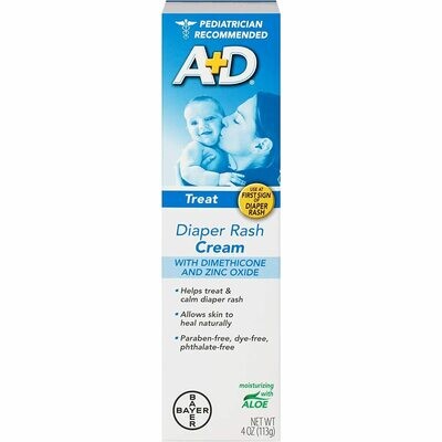 A&d Zinc Oxide Cream 4oz