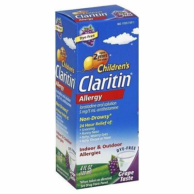 Claritin Child Syr Grape 4oz