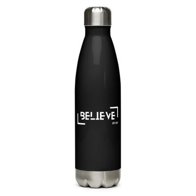 Believe Stainless Steel Water Bottle