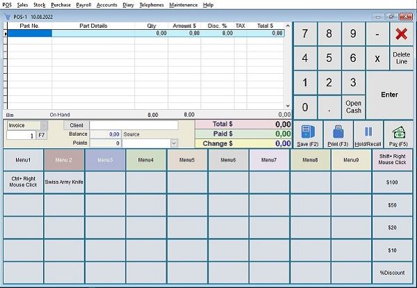 Point of Sale Software