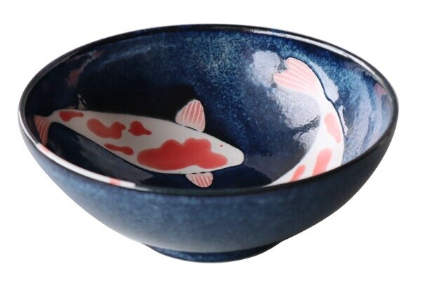 Aizome Koi Carp - Donburi Bowl