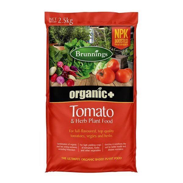 Tomato &amp; Herb Plant Food 2.5kg  Organic Brunnings