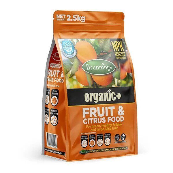 Fruit &amp; Citrus Food 2.5kg Organic - Brunnings