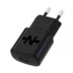 Chargeur secteur USB CONNECT 2.1A NOIR