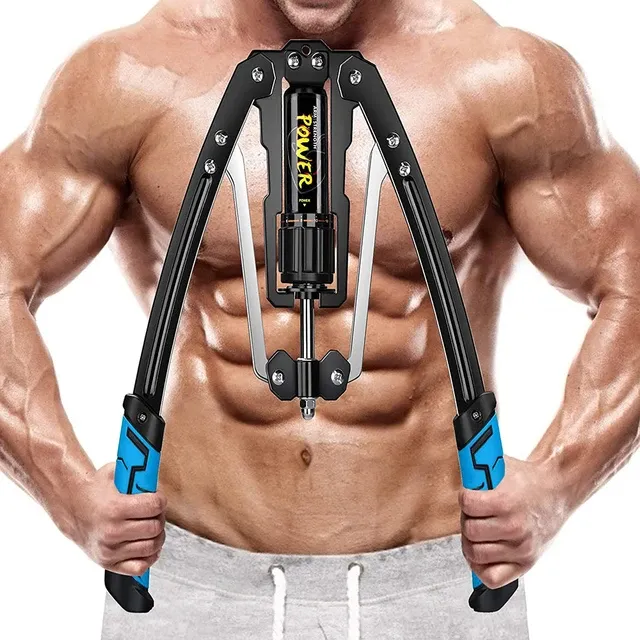 Adjustable Hydraulic Power Twister, Arm Forearm Exerciser, Chest Expander for Arm, Biceps, Abdomen, Muscle Strength Training