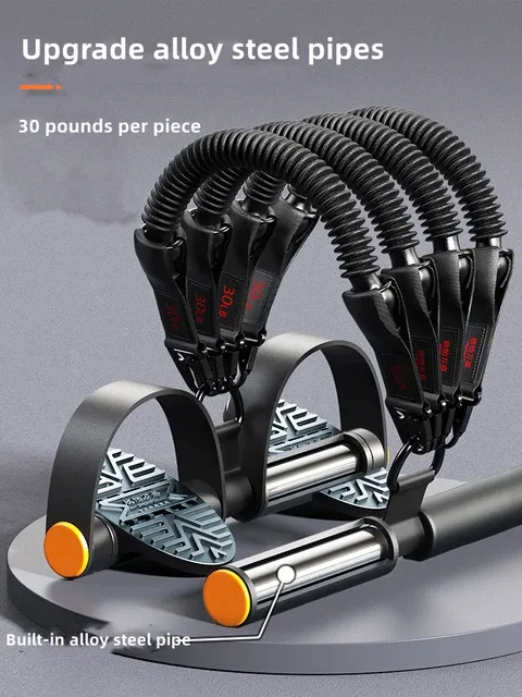 Pedal Type Tensioner Multifunctional Tension Device for men&#39;s Fitness,Back, Abdomen, and Abdominal Muscle Training, Pull Rope