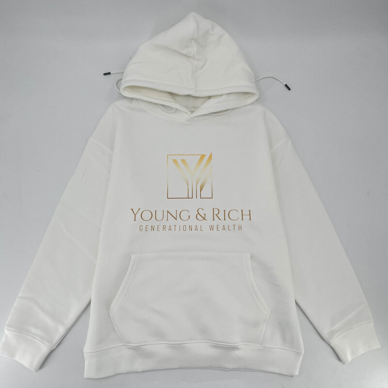 White Young&amp;Rich Hoodie