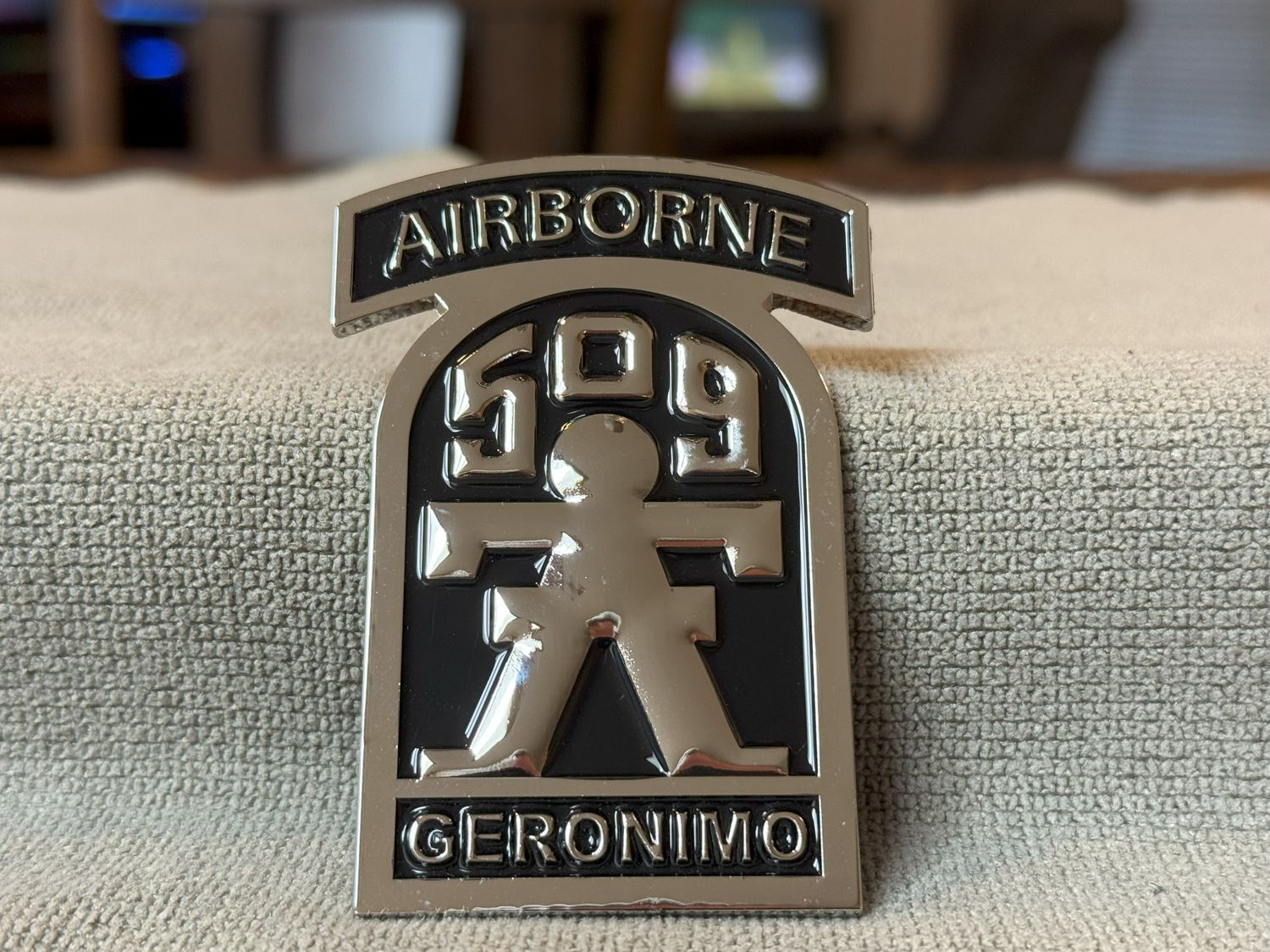 イタリア海軍 ALPINO F 594 チャレンジ 識別パッチ 509th Geronimo