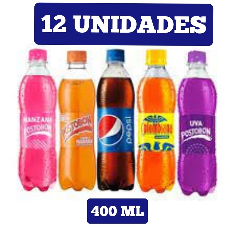 Postobón 400 ml x12