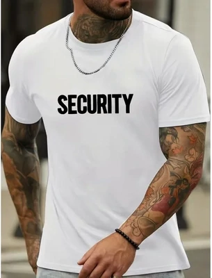Security White T-Shirt