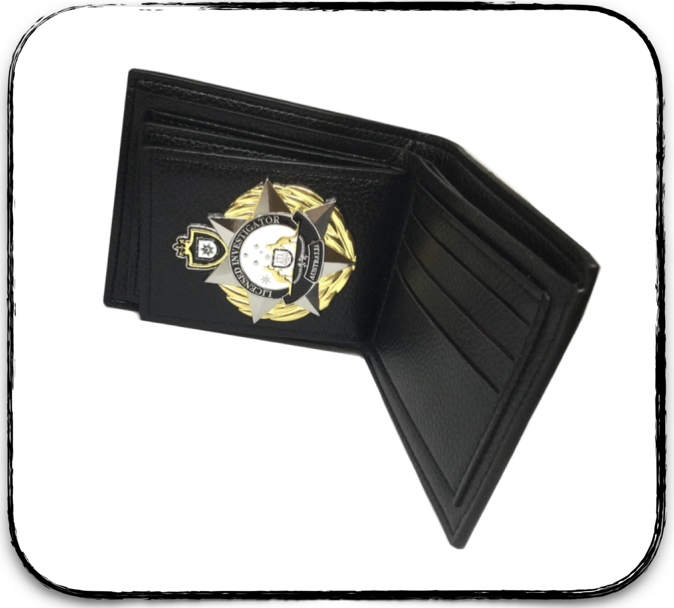 Investigator Badge & Cash Wallet