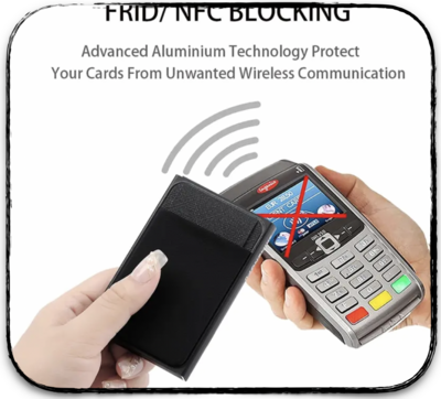 RFID Smart Wallet Card Holder