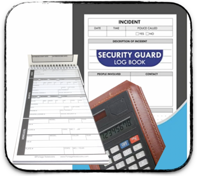 Security Note Books
