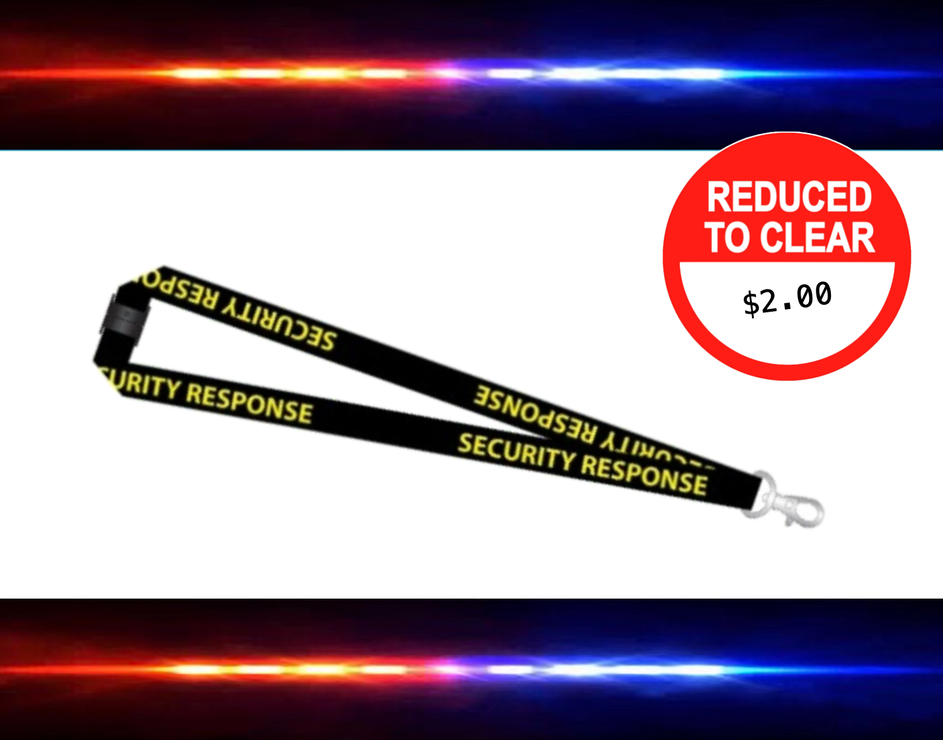 Security Response Lanyard $2.00