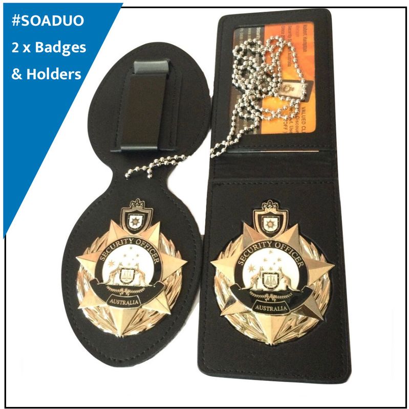 Security Badge Duo Pack
