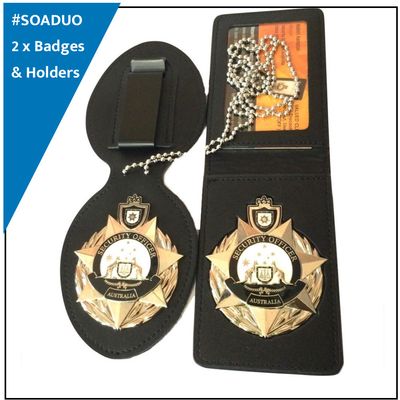 Security Badge Duo Pack