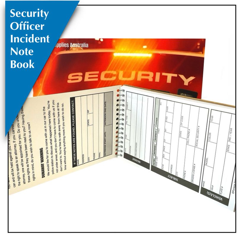Security Incident Notebook
