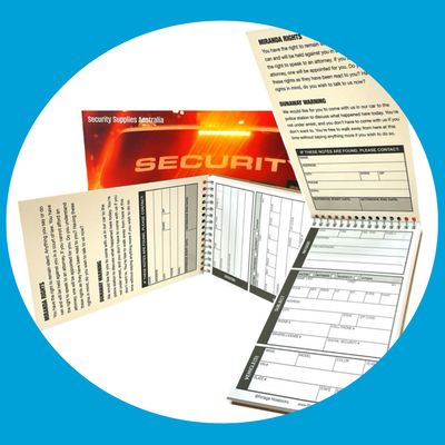 Incident NoteBooks
