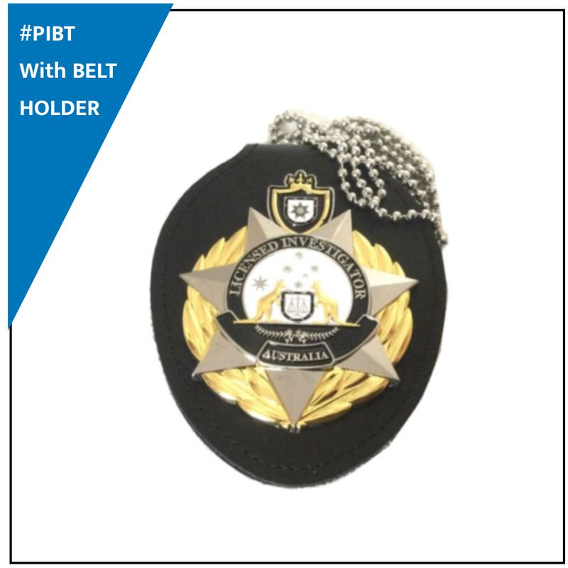 Investigator Badge &amp; Holder