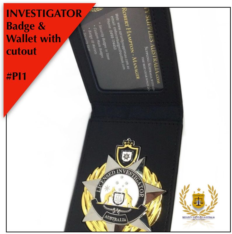 Private Investigator Badge