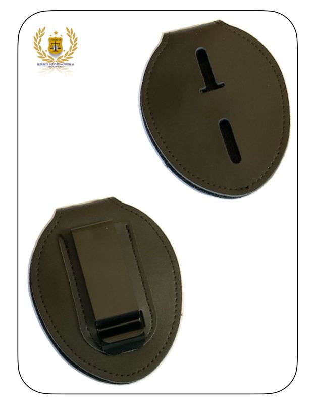 Badge Belt Holder with Chain