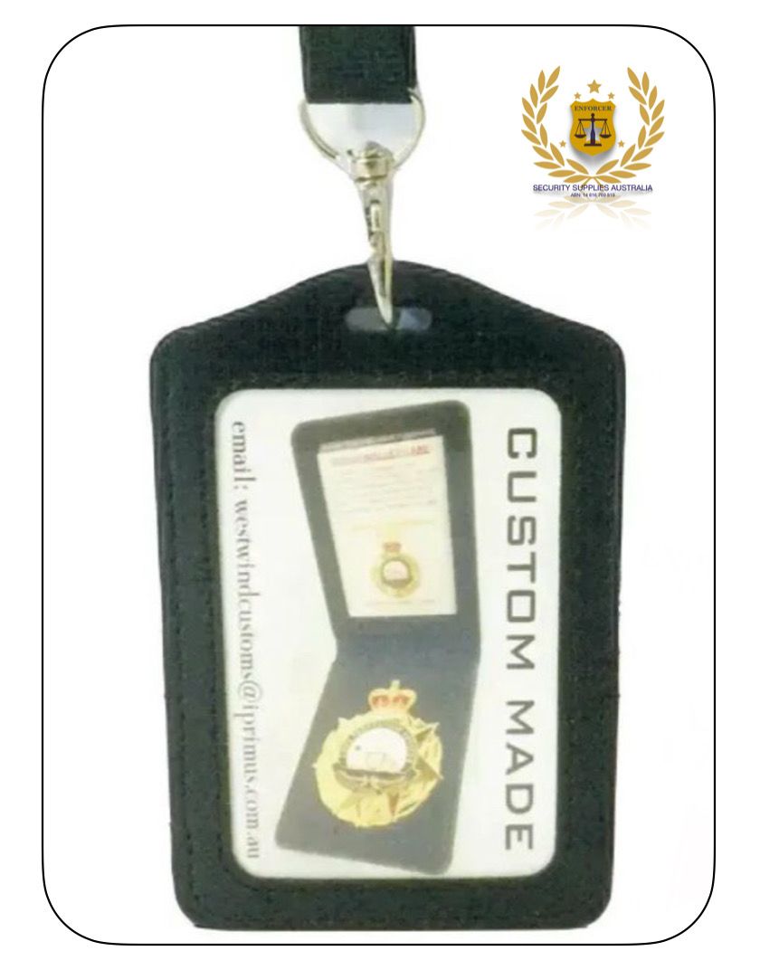 Neck ID Holder with Lanyard