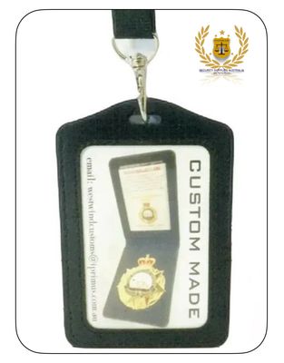 Neck ID Holder with Lanyard
