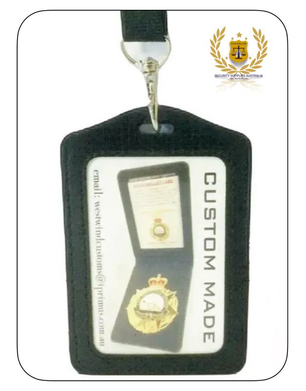 Neck ID Holder with Lanyard