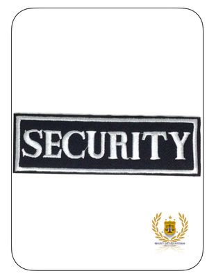 Security Shirt Patch
