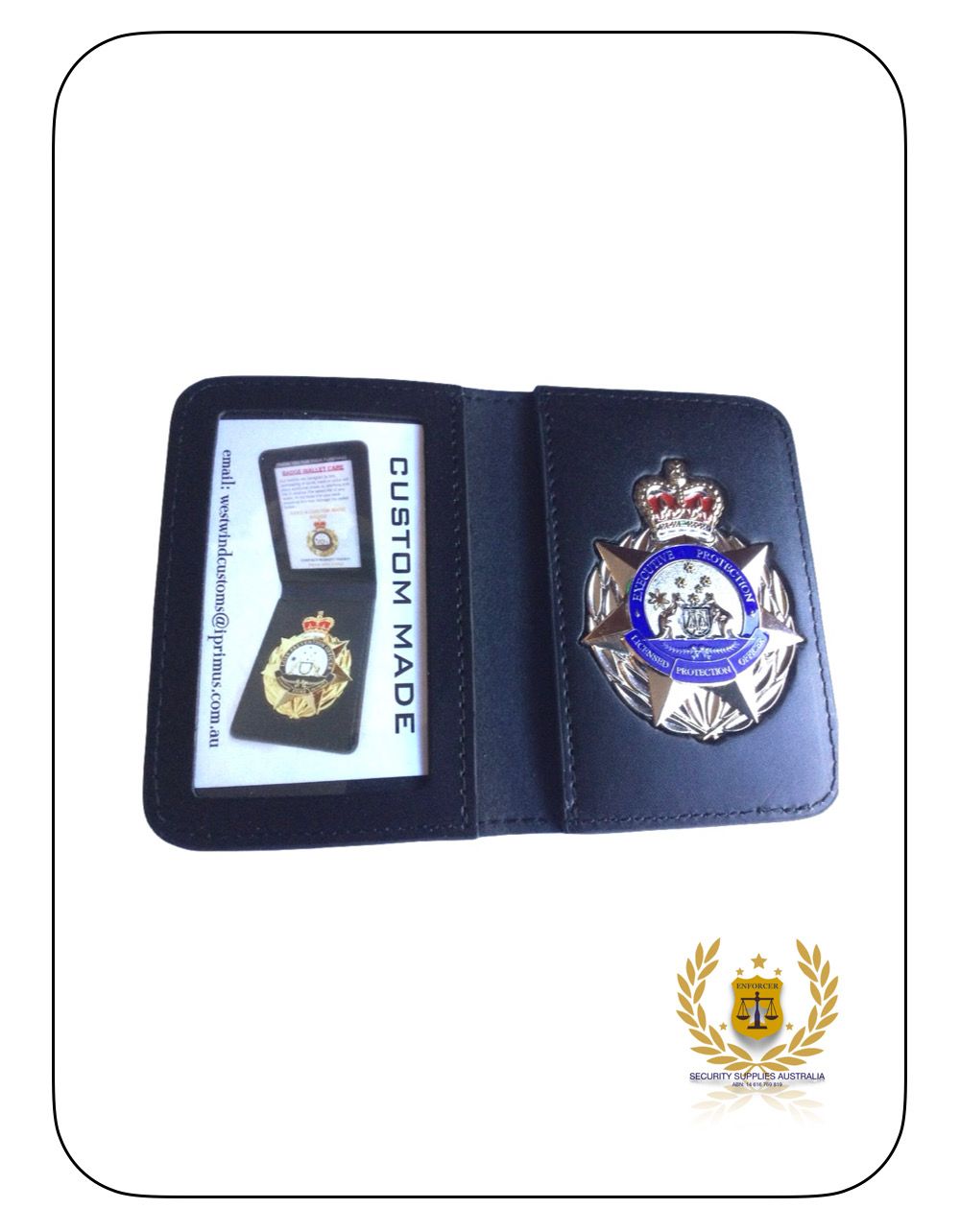 Book Style Crown Wallet