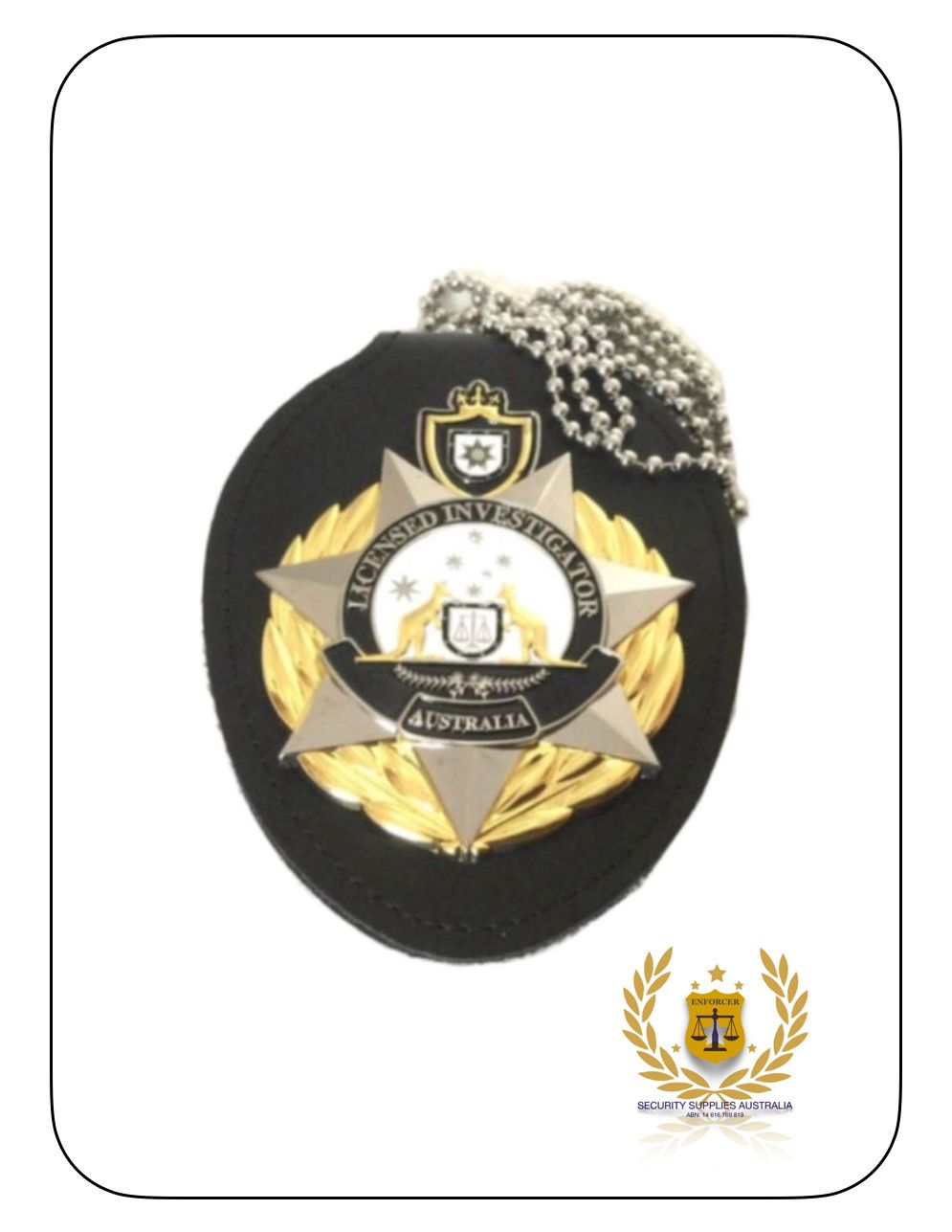 Investigator Badge &amp; Holder