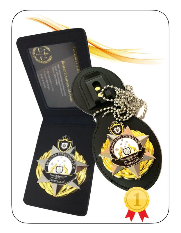 Investigator Badges 2 x