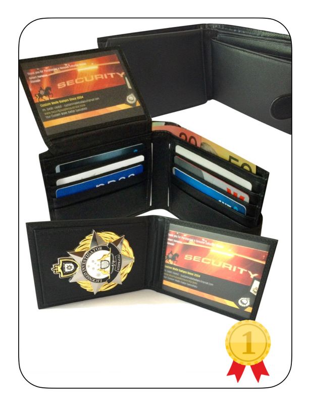 PI Badge &amp; Cash Wallet