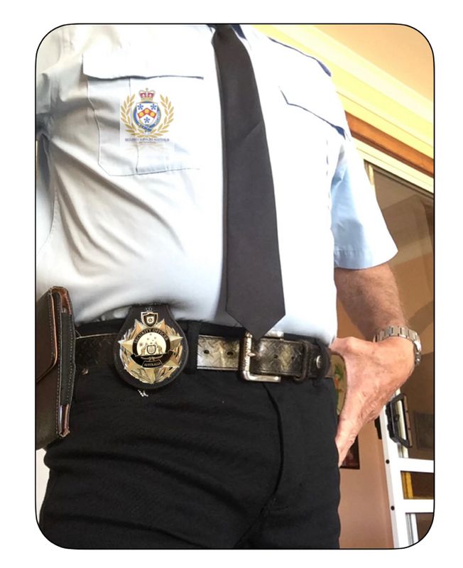 Badge &amp; Belt Holder