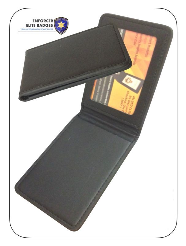 Badge ID Wallet, Black