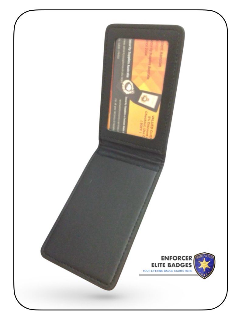 Badge ID Wallet, Black