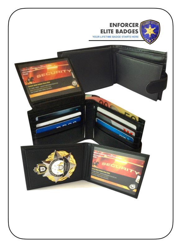 Executive Undercover Badge Wallet