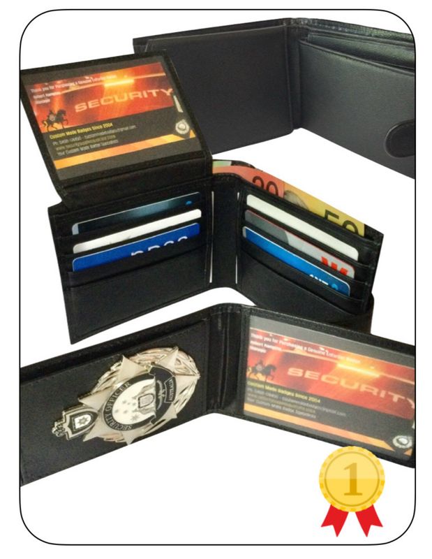 Badge &amp; Cash Wallet