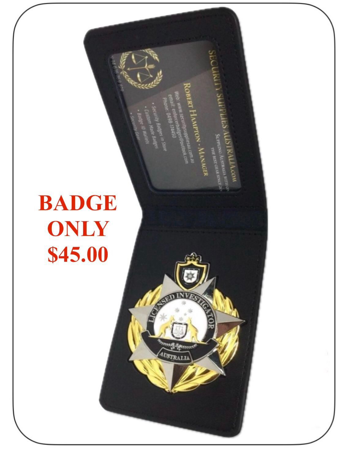 PI Badge Only